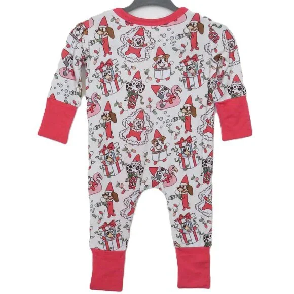 Little Snuggles Bamboo Holiday Print Bluey - Picture 2 of 3